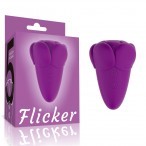 Flicker Rechargeable Vibrator(purple)