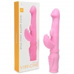 Vibe One PinkErgonomically shaped vibrating dildo