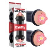 啞鈴雙通飛機杯-陰唇+菊花