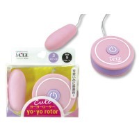 日本MODE★yo-yorotor可愛粉餅造型跳蛋 (粉色)