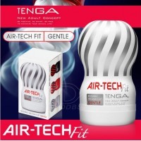 日本TENGA AIR-TECH FIT 舒適空壓飛機杯-柔情型 (白) 可重複使用