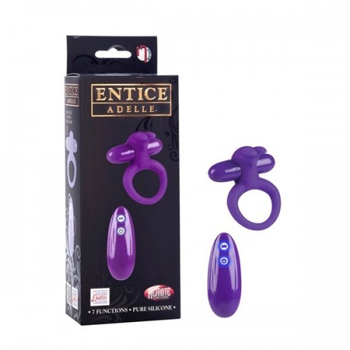 美國CEN Entice™ Adelle　無線遙控震動環(紫色)