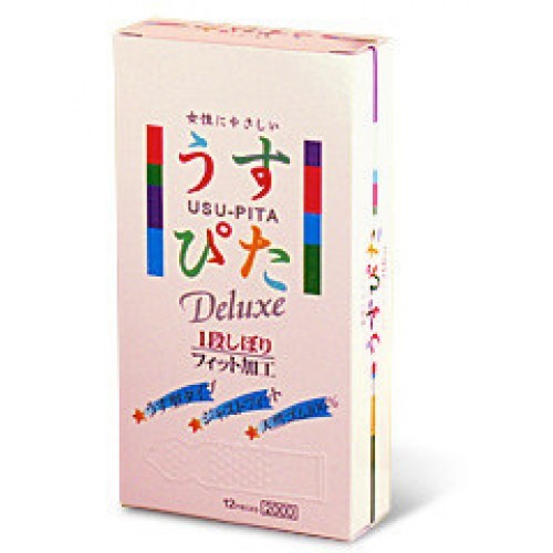 日本JM。Usu-Pita 奢華 2000 condoms12 pcs