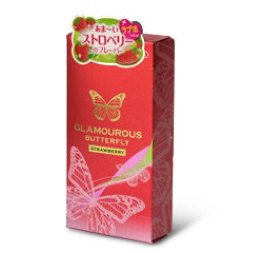 JEX Glamourous Butterfly Strawberry 6pcs