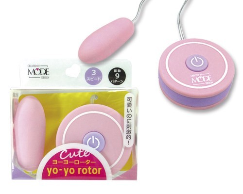 日本MODE★yo-yorotor可爱粉饼造型跳蛋 (粉色)