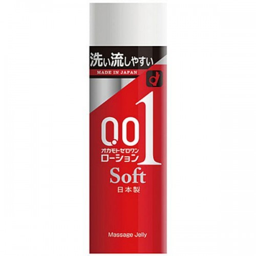日本冈本0.01 易清洁水溶性润滑油 Soft 200ml