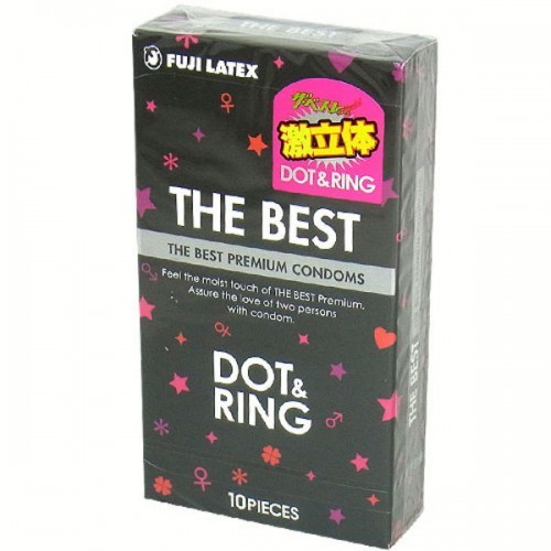 Fuji Latex - The Best DOT&RING condom (10Pcs)