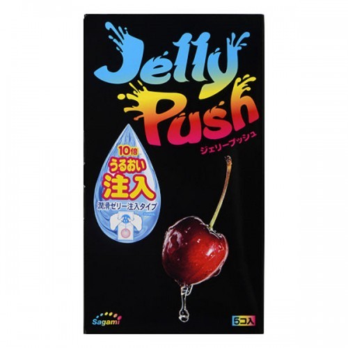日本相模sagami Jelly puch 果凍注入乳膠安全套(5片)