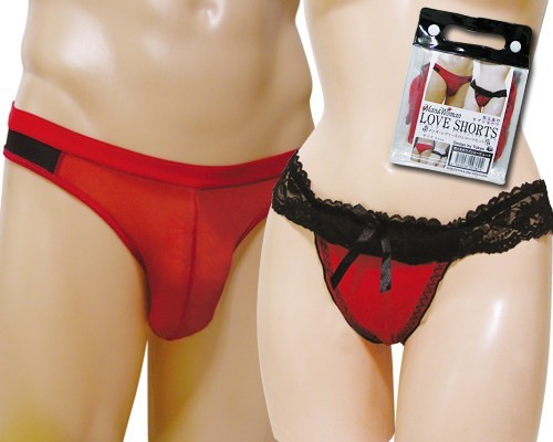 A-One-Male and female underwear(Red)