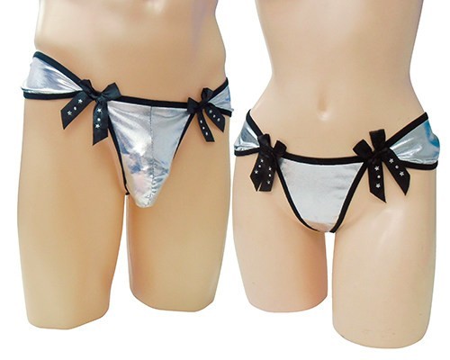 A-One-Male and female underwear(Silver)