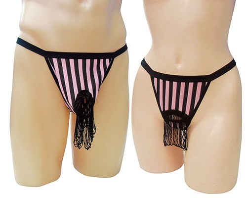 A-One-Male and female underwear(stripe)
