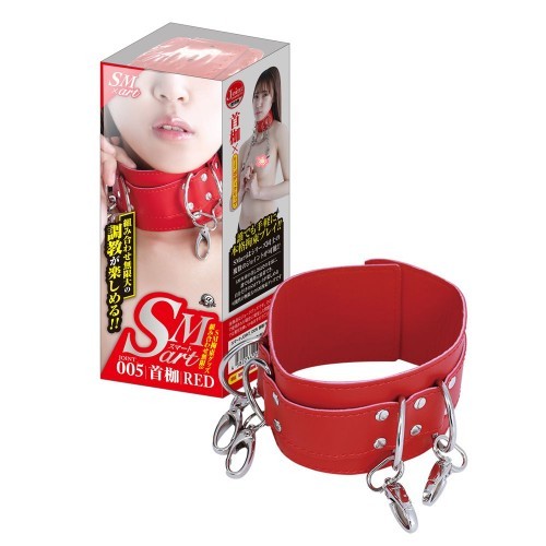 SMart Neck Restraint Red BDSM posture collar gear