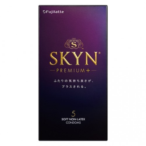SKYN Premium Plus Non-Latex Condoms (Pack of 5) Polyisoprene male contraceptives