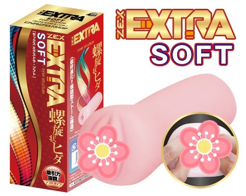Zex Extra Soft OnaholeJapanese pocket pussy masturbator toy