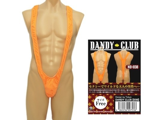Dandy Club 38 Orange MankiniSexy and revealing male underwear