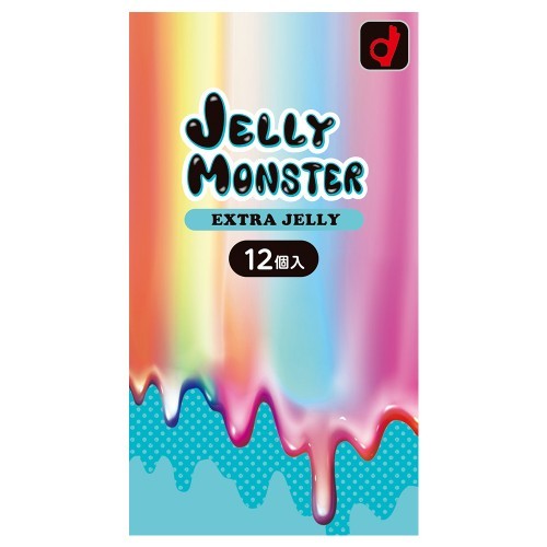 日本Okamoto 岡本 Jelly Monster 史上最潤 安全套 12個