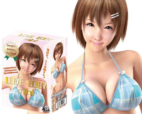 日本A-one LOVE BODY mini 巨乳久美子迷你充氣娃娃