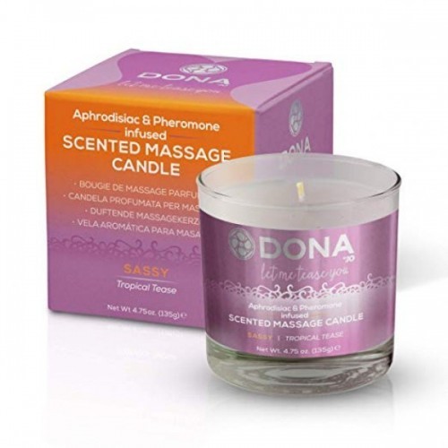 Dona - Scented Massage Candle Tropical Tease 135g