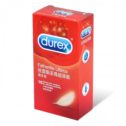 Durex Fetherlite Ultima 10's Pack Latex Condom
