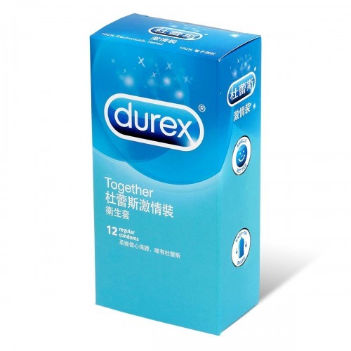 Durex Together 12's Pack Latex Condom