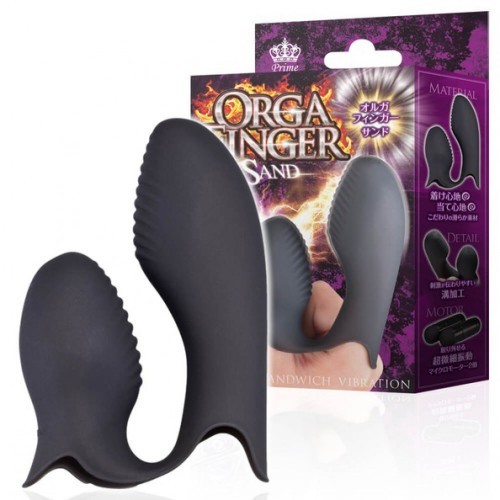 Orga Finger Sand Vibrator Double bullet vibes for fingering