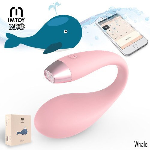 美国IMTOY Z00动物园系列 16段变频 APP智能互动遥控 震动按摩器 鲸鱼 WHALE