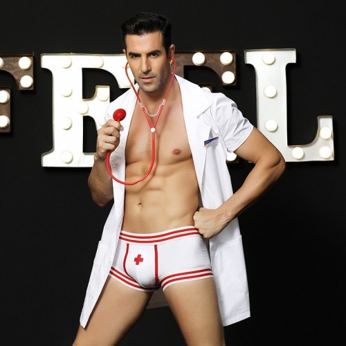 Sexy doctor male nurse fun uniform
