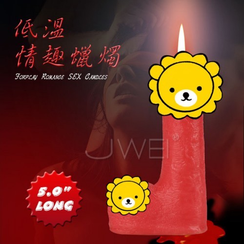5'' Bondage Fetish low temperature sex Candles - red