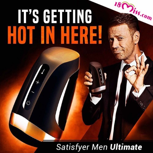 Satisfyer Men Heat Vibration口交发热震动飞机杯