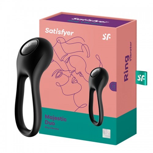Satisfyer Majestic Duo Silicone Ring Vibrator