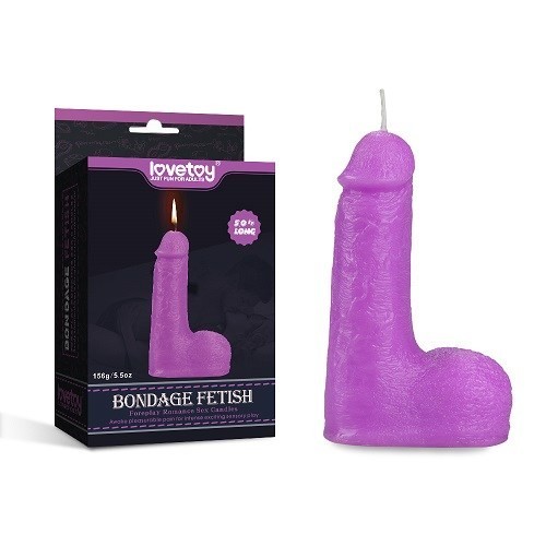 5'' Bondage Fetish low temperature sex Candles [purple]