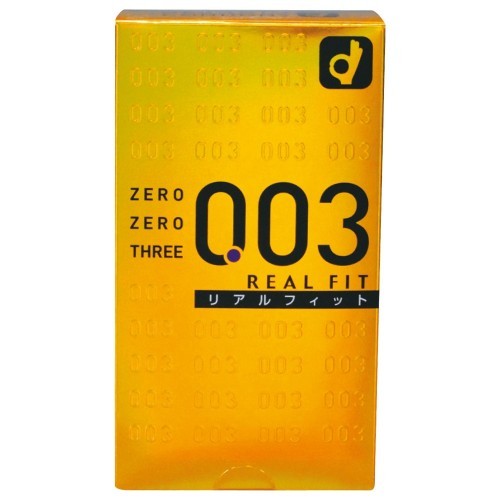 Okamoto 0.03 Real Fit  condoms 10pcs