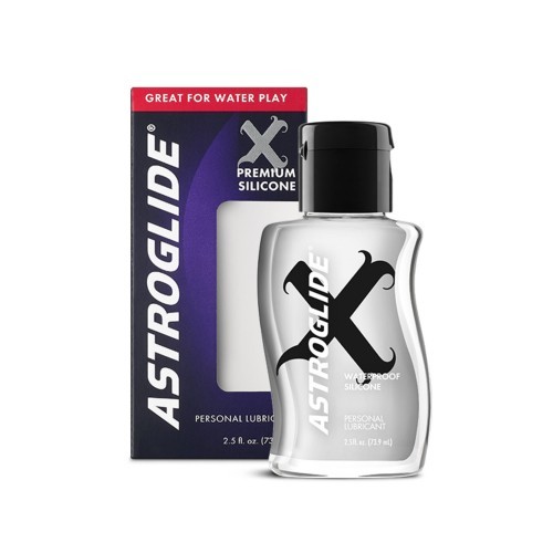 Astroglide X Premium Waterproof Silicone Personal Lubricant 5oz(148ml)