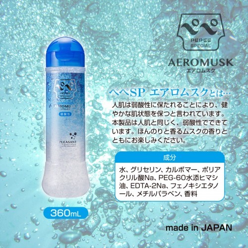 日本PEPEE中岛化学产业 弱酸性麝香润滑液360ml