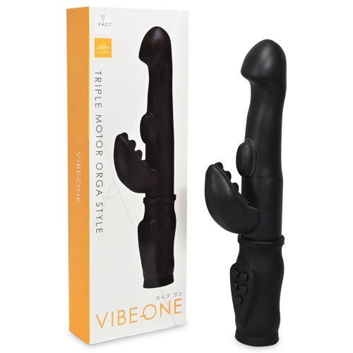 Vibe One BlackErgonomically shaped vibrator