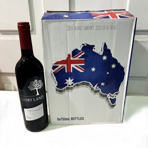 GLORY LAND SHIRAZ CABERNET 2019 750ML red wine