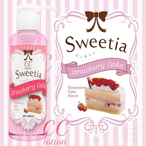 CC Sweet Lubricant Strawberry Cake Flavor-180ml