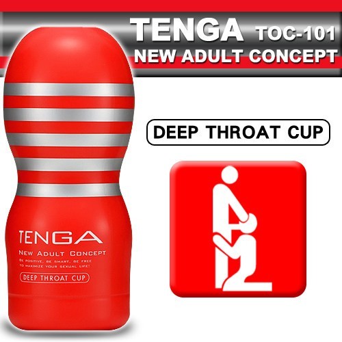 日本TENGA＊體位型男用飛機杯(深喉嚨口交體位)標準型