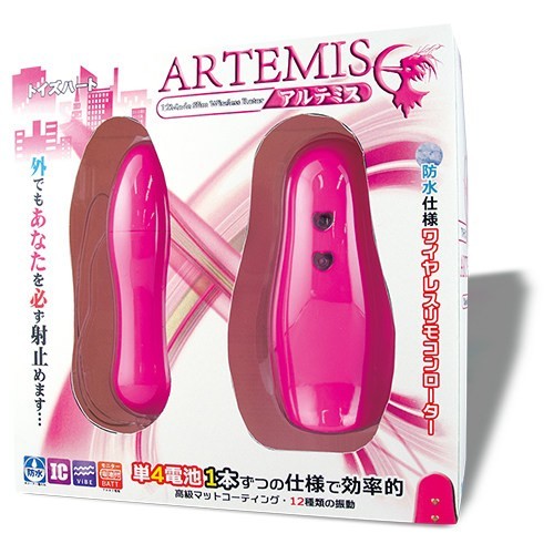 日本Toysheart ARTEMIS 12种电动模式 无线遥控跳蛋