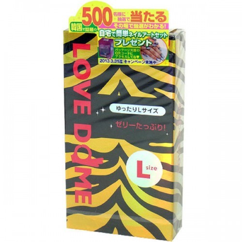 Okamoto Love Dome Tiger L Size condom 12pcs