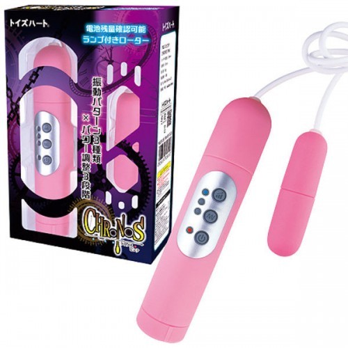 日本Toysheart CRONOS Pink 防水变频震蛋 黑色