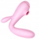 EROCOME APUS sucking, rabbit vibrating and flexible (pink)